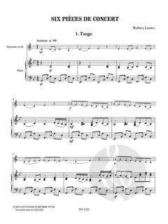 Six Pièces De Concert von Mathieu Lussier 