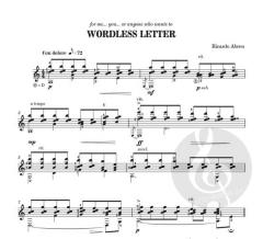 Wordless Letter von Ricardo Abreu 