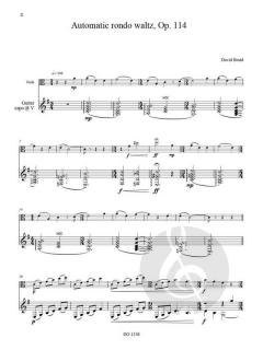 Four Brief Works For Viola And Guitar von David Braid 