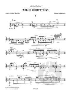 2 Blue Meditations von Dusan Bogdanovic 
