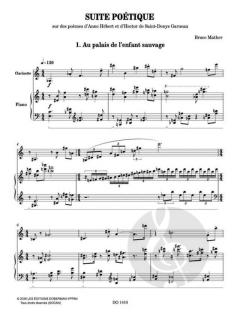 Suite poétique von Bruce Mather 