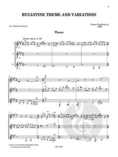 Byzantine Theme And Variations von Dusan Bogdanovic 