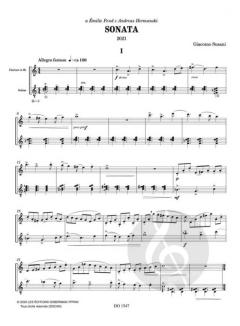 Sonata von Giacomo Susani 