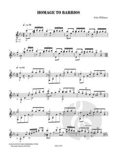 Homage to Barrios von John Williams 