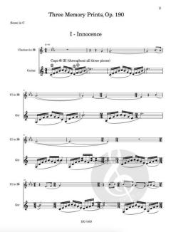3 Memory Prints op. 190 von David Braid 