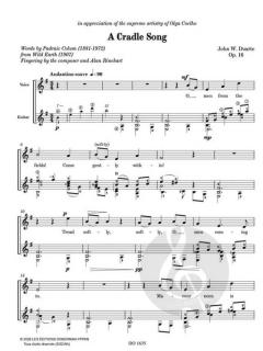 Four Early Songs von John William Duarte 
