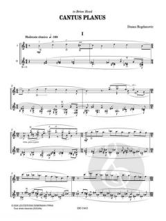 Cantus planus von Dusan Bogdanovic 