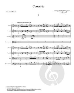 Concerto for trombone von Georg Christoph Wagenseil 