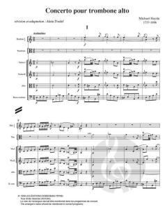 Concerto for trombone von Joseph Haydn 