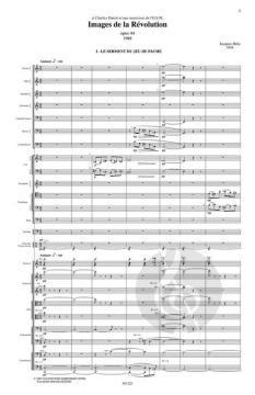 Images de la Révolution opus 44 von Jacques Hétu 