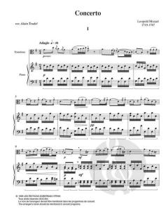 Concerto for trombone von Leopold Mozart 