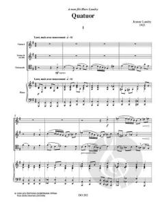 Quatuor von Jeanne Landry 