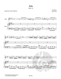Obbligatos von Johann Sebastian Bach 