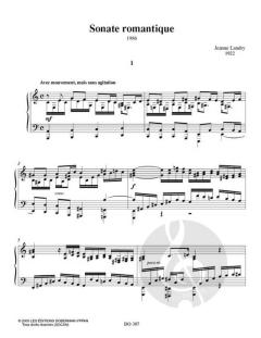 Sonate romantique von Jeanne Landry 