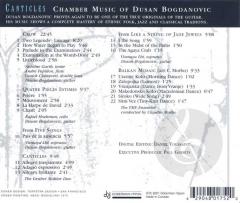 Canticles, Chamber Music Of D. Bogdanovic 