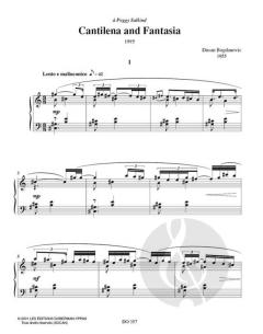 Cantilena and Fantasia von Dusan Bogdanovic 
