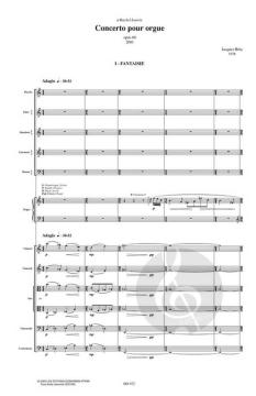 Concerto for organ op. 68 von Jacques Hétu 