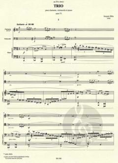 Trio op. 73 von Jacques Hétu 