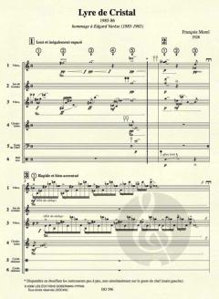 Lyre de cristal von François Morel 