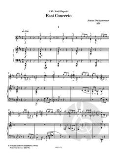 East Concerto, réduction de piano von Atanas Ourkouzounov 