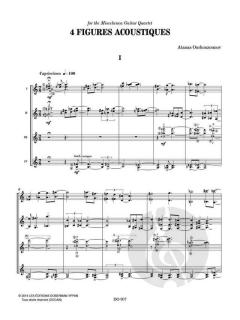 4 figures acoustiques von Atanas Ourkouzounov 