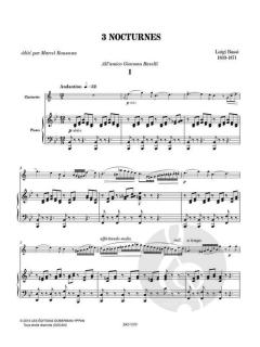 3 Nocturnes von Luigi Bassi 