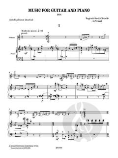 Music for Guitar and Piano von Reginald Smith Brindle 