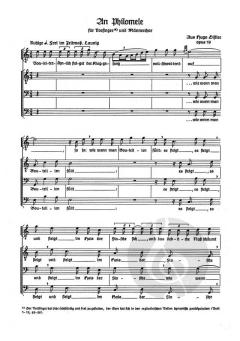 An Philomele von Hugo Distler (Download) 