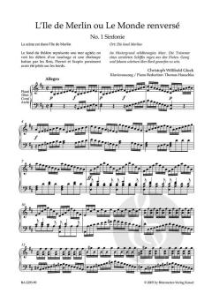 L'Ile de Merlin ou Le Monde renversé von Christoph Willibald Gluck (Download) 