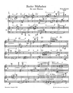 Basler Maßarbeit op. 173 von Ernst Krenek (Download) 