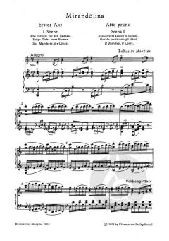 Mirandolina von Bohuslav Martinu (Download) 