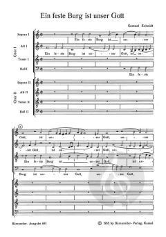 Ein feste Burg von Samuel Scheidt (Download) 