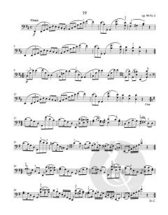 Etüden für Violoncello solo von Justus Johann Friedrich Dotzauer (Download) 