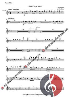 The Carnival of the Animals von Camille Saint-Saëns (Download) 