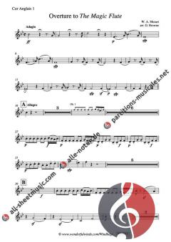 Overture to the Magic Flute von Wolfgang Amadeus Mozart (Download) 