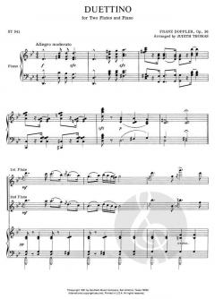 Duettino von Franz Doppler 