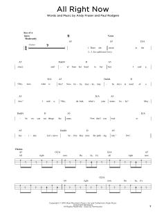 All Right Now von Free (Download) 