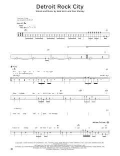 Detroit Rock City von Kiss (Download) 