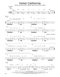 Hotel California von The Eagles (Download) 