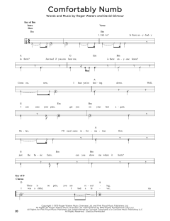 Comfortably Numb von Pink Floyd (Download) 