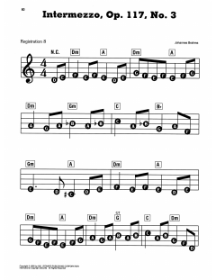 Intermezzo, Op. 117, No. 3 von Johannes Brahms (Download) 