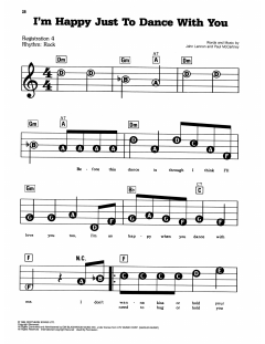I'm Happy Just To Dance With You von The Beatles (Download) 