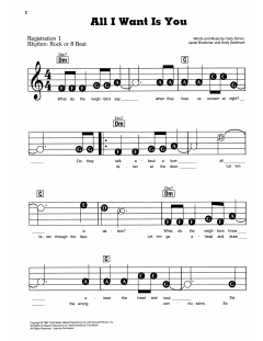 All I Want Is You von Carly Simon (Download) 