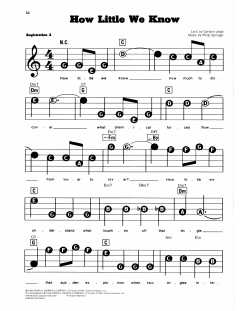 How Little We Know von Hoagy Carmichael (Download) 
