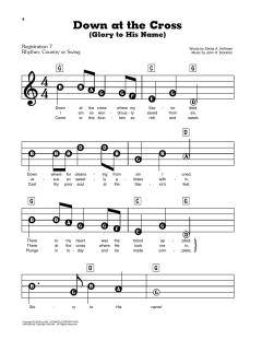 Down At The Cross (Glory To His Name) von Elisha A. Hoffman (Download) 