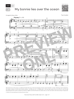 My bonnie lies over the ocean von Trad. Scottish (Download) 