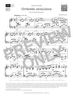Ombrelle versicolore von Danielle Fournier (Download) 