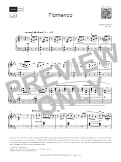 Flamenco von William Gillock (Download) 