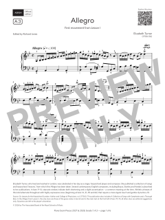 Allegro von Elizabeth Turner (Download) 