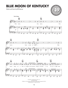 Blue Moon Of Kentucky von Bill Monroe (Download) 